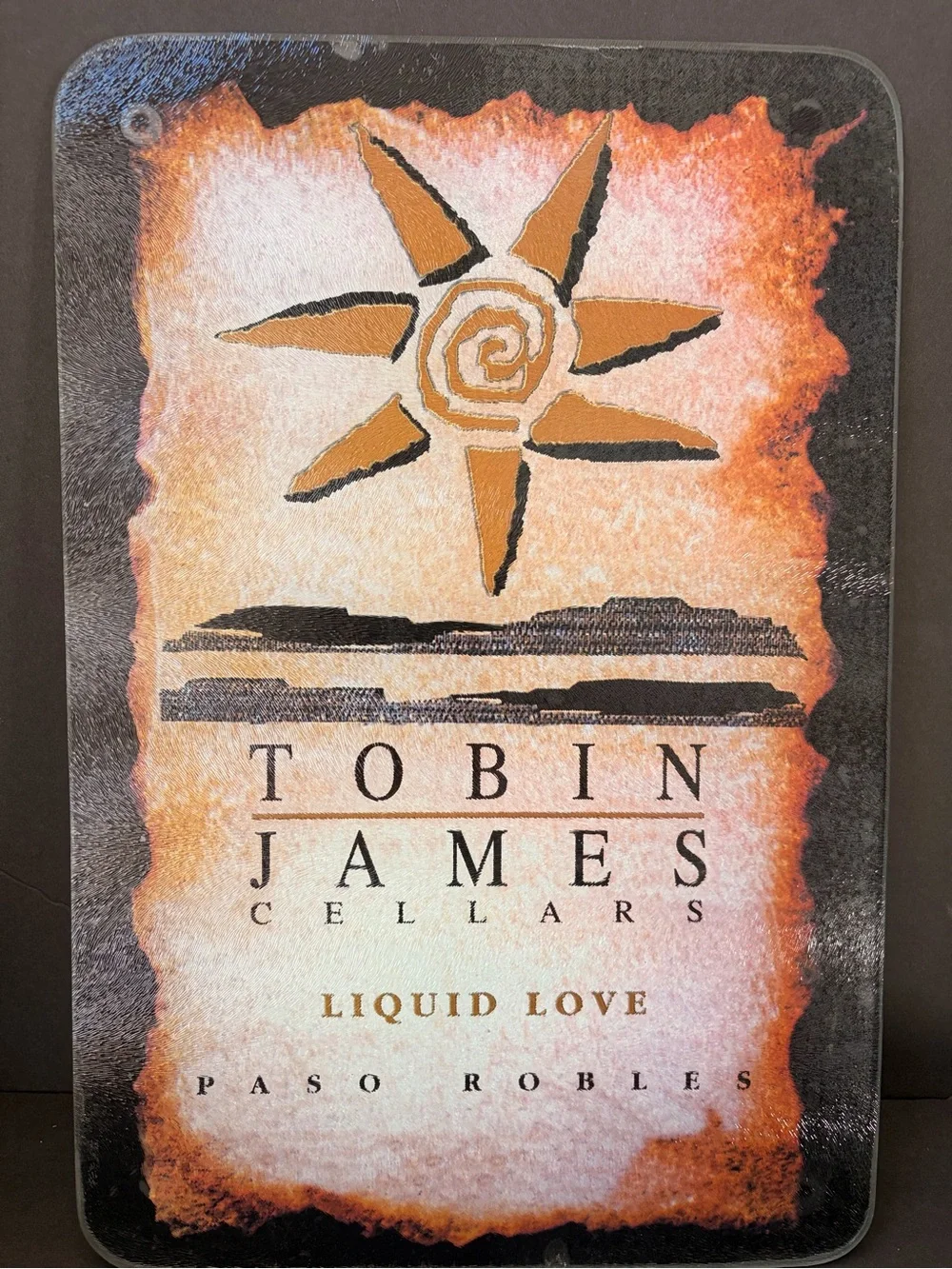 Tobin James decorative glass